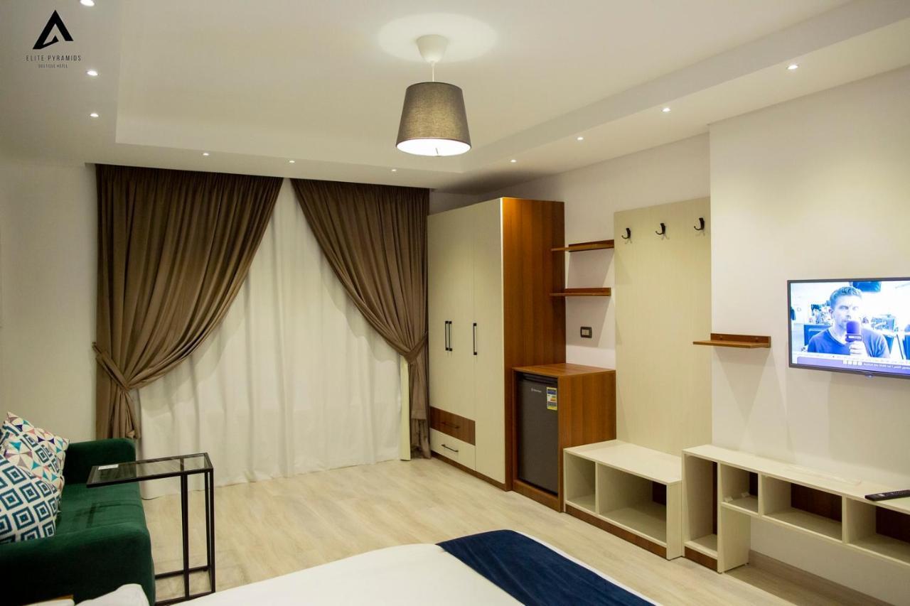Elite Pyramids Boutique Hotel Kafrat al Jabal Bagian luar foto