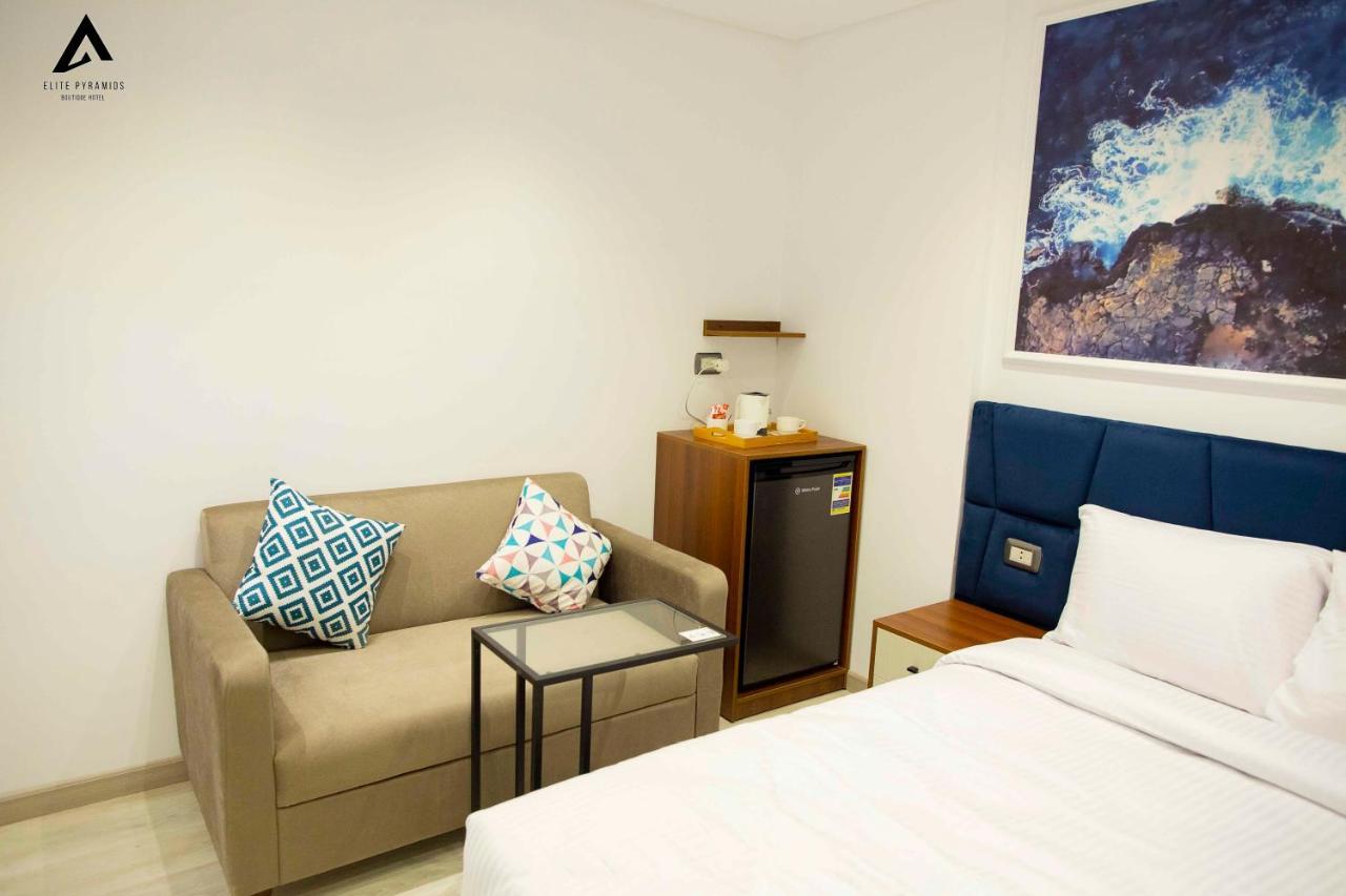 Elite Pyramids Boutique Hotel Kafrat al Jabal Bagian luar foto