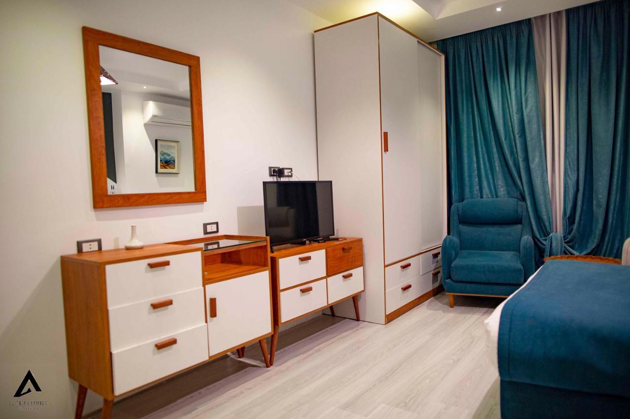 Elite Pyramids Boutique Hotel Kafrat al Jabal Bagian luar foto