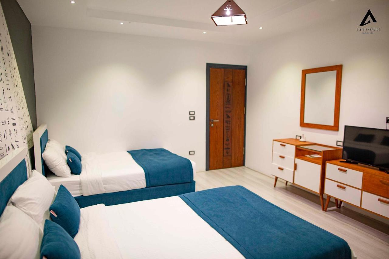 Elite Pyramids Boutique Hotel Kafrat al Jabal Bagian luar foto