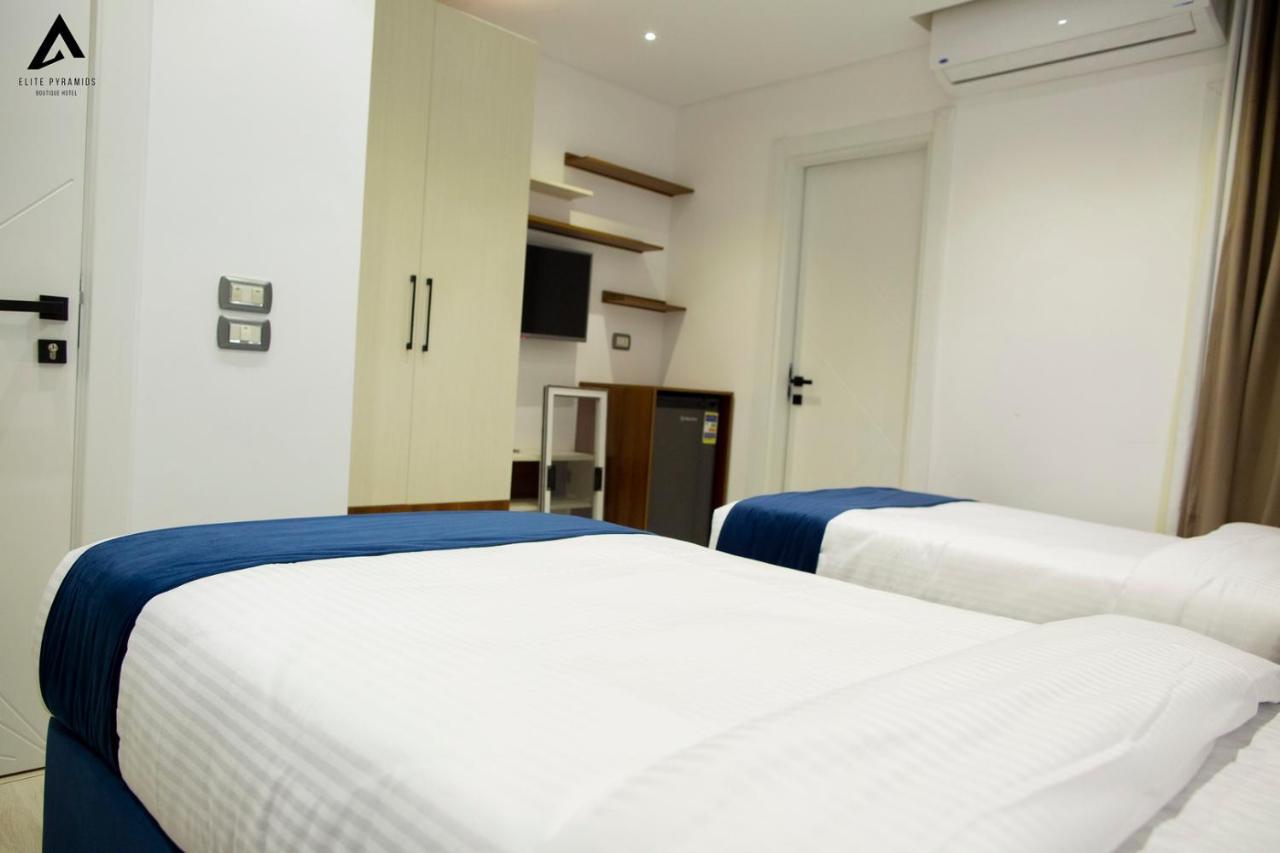 Elite Pyramids Boutique Hotel Kafrat al Jabal Bagian luar foto