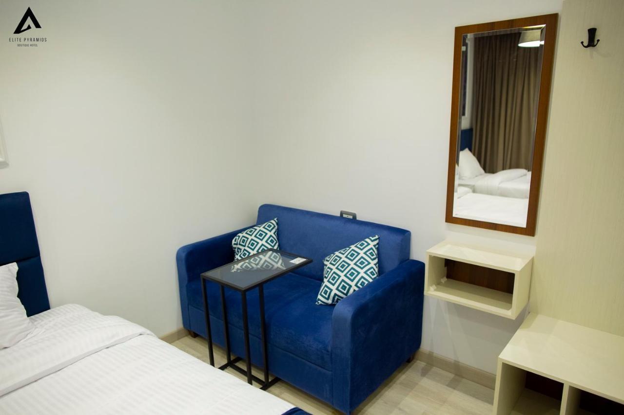 Elite Pyramids Boutique Hotel Kafrat al Jabal Bagian luar foto
