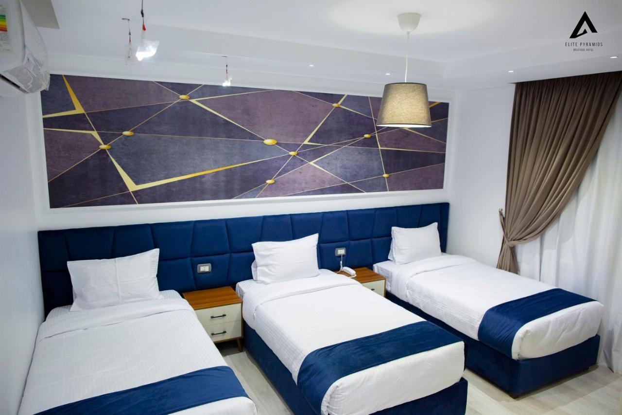 Elite Pyramids Boutique Hotel Kafrat al Jabal Bagian luar foto